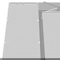 Modern Open Laboratory Design With White Lab Benches Fume Hoods Reagent Racks Bright Clean