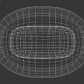 White Oval Soap On Gray Textured Mat For Bathroom Daily Use