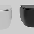 Modern White Wall Mounted Toilet With Sleek Contemporary Design Features
