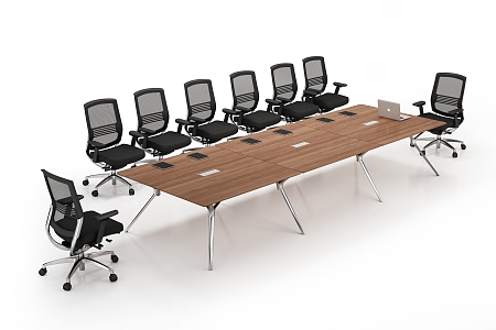 Conference Table Conference Table Negotiation Room Negotiation Table 3d model