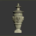 Columns Stone Columns Stone Columns Old Columns Roman Columns Roman Columns Classical Columns Greek Columns 3d model