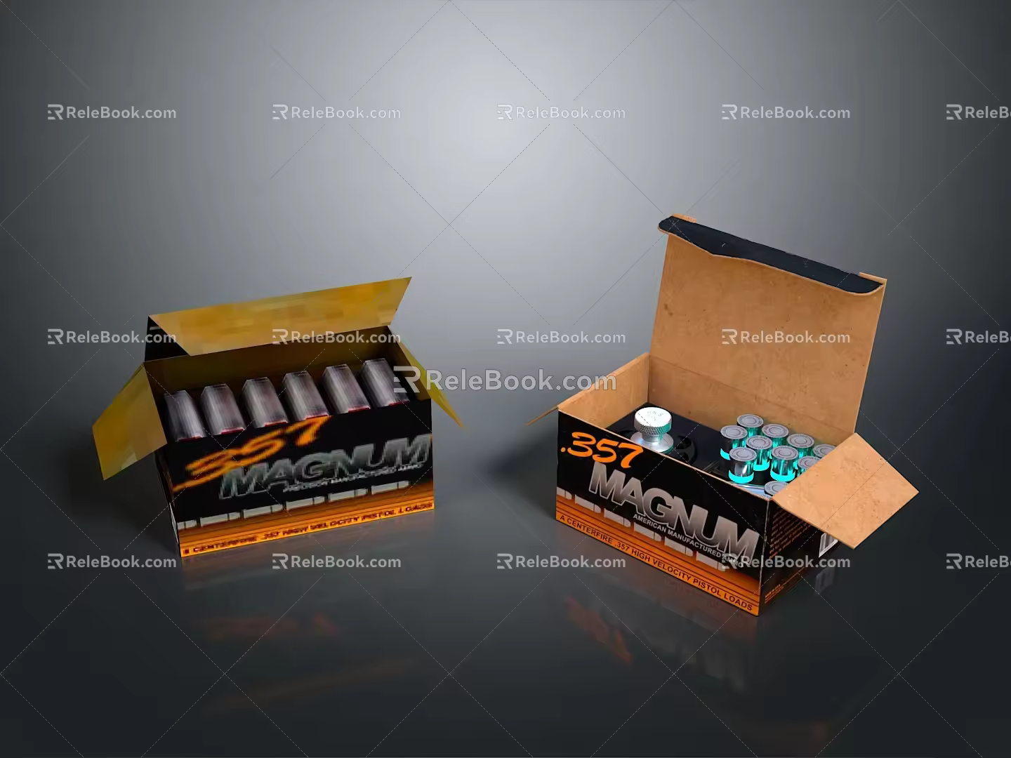 Bullets Pistol Bullets Rifle Bullets Machine Gun Bullets Ammunition Bullet Box Bullets Shooting Bullets 3d model