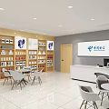 Digital Store Interior With Modern Display Counters Digital Products And Bright Screens