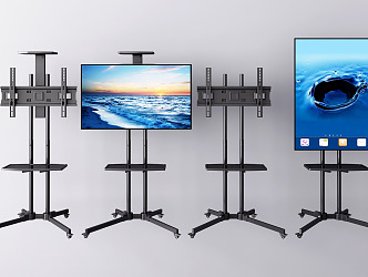 Modern bracket TV stand TV stand 3d model