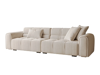 Modern Multiplayer Sofa 3d model