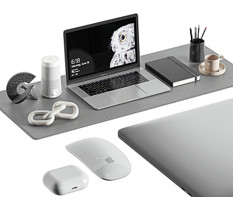 Modern Laptop 3d model