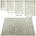 Modern Square Rug With Various Size Options For Home Living Areas