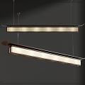 New Chinese Chandelier Combination 3d model