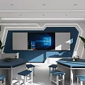 Creator Classroom for Primary and Secondary Schools Multifunctional Classroom Science Classroom 3d model