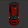 Pink Modified Sedan With Sporty Body Kit Rear Spoiler And Black Wheels