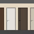 Modern Hinged Doors With Various Colors And Styles For Home Interior