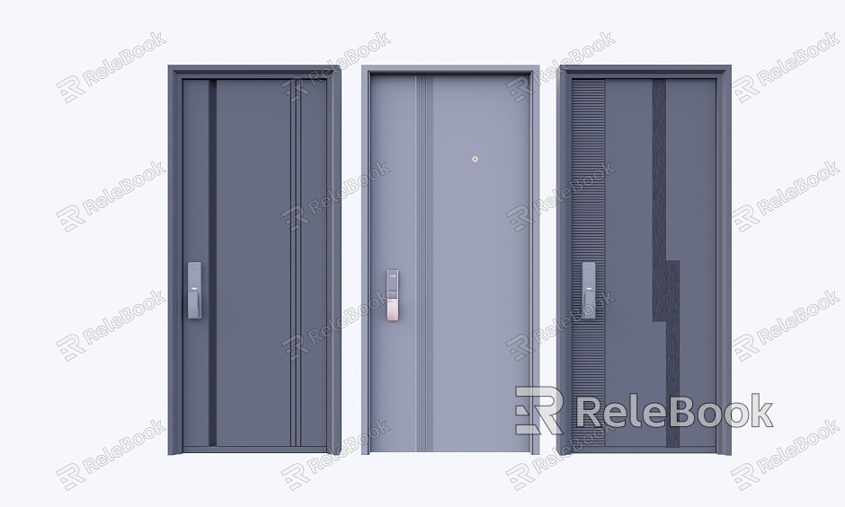 Modern Home Door model