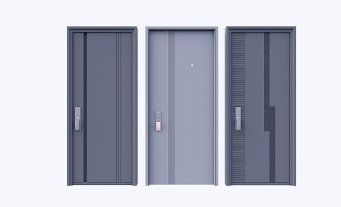 Modern Home Door 3d model