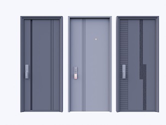 Modern Home Door 3d model