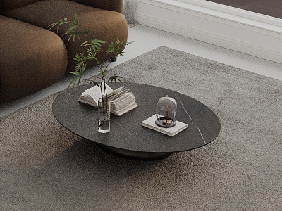 Modern coffee table model