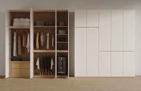 Simple wardrobe 3d model