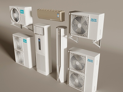 Air conditioner vertical cylindrical air conditioner wall-mounted air conditioner wall-mounted air conditioner external unit model