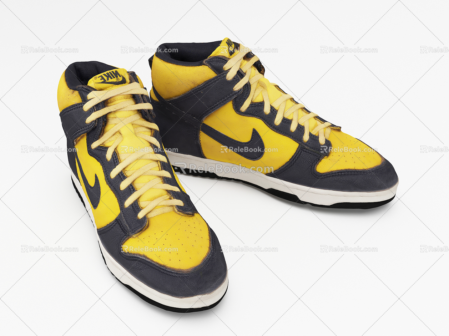 Modern sneaker 3d model