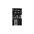 Modern Black Wine Cabinet Interior Design With Wine Bottles Glasses Bar Tools And Wine Racks