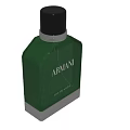 Armani Eau De Cedre Perfume With Green Bottle Design And Elegant Details