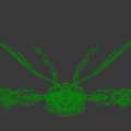 Game Movie Demon Character Featuring Large Wings Horned Head And Clawed Arms