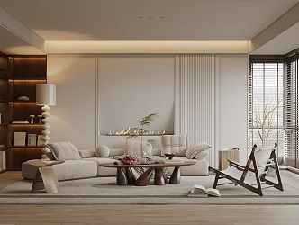 The Silent Living Room 3d model