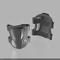 Comfortable Protective Knee Pads With Hard Shell Mesh And Adjustable Straps For Daily Use