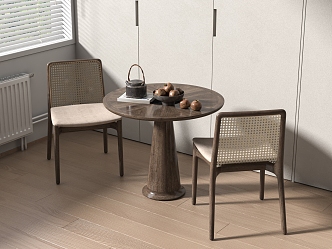 Modern Leisure Tables and Chairs Negotiation Tables and Chairs Dining Tables and Chairs 3d model