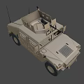 Army Humvee 3d model