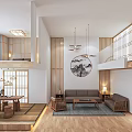 Modern Hotel Room Interior With Comfortable Bed And Elegant Wooden Furniture