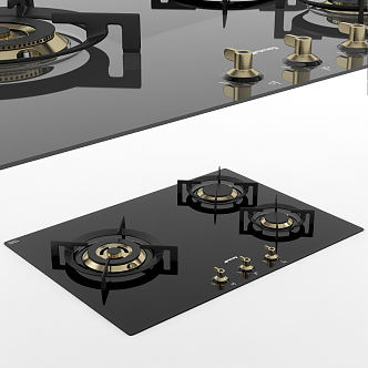 Gas stove 3d model