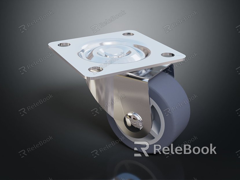 Modern wheel self-position wheel caster auxiliary wheel model