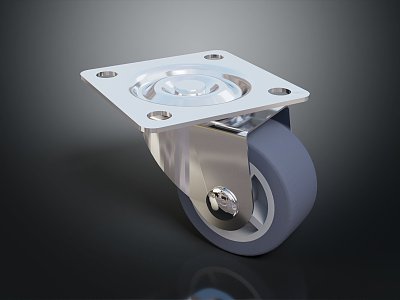 Modern wheel self-position wheel caster auxiliary wheel model