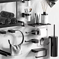 Modern toiletries and toiletries 3d model