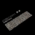 Modern Stone Stone Paving Stone Pebbles 3d model