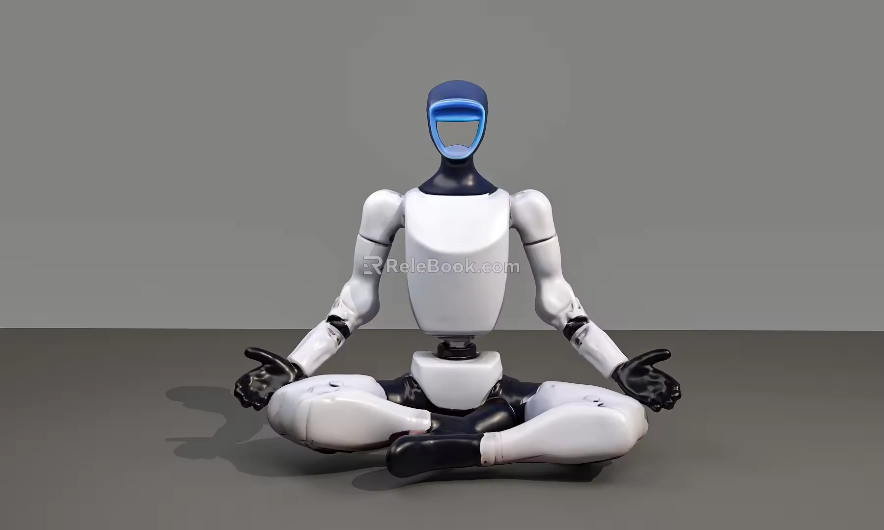 Robot Yushu Technology Robot Meditate Robot Intelligent Robot 3d model