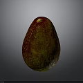 Ripe Fresh Juicy Mango with Red and Green Spotted Oval Skin Ideal for Healthy Snacks