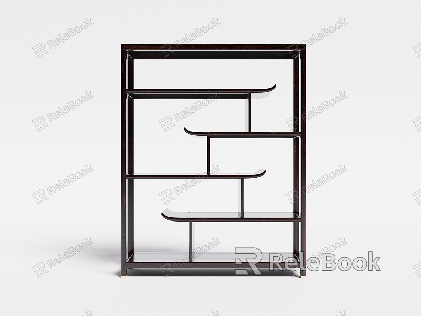 New Chinese Tea Cabinet Decorative Rack Jewelry Rack model