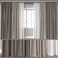 Curtains 3d model