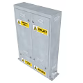 modern electric cabinet distribution box 3d model