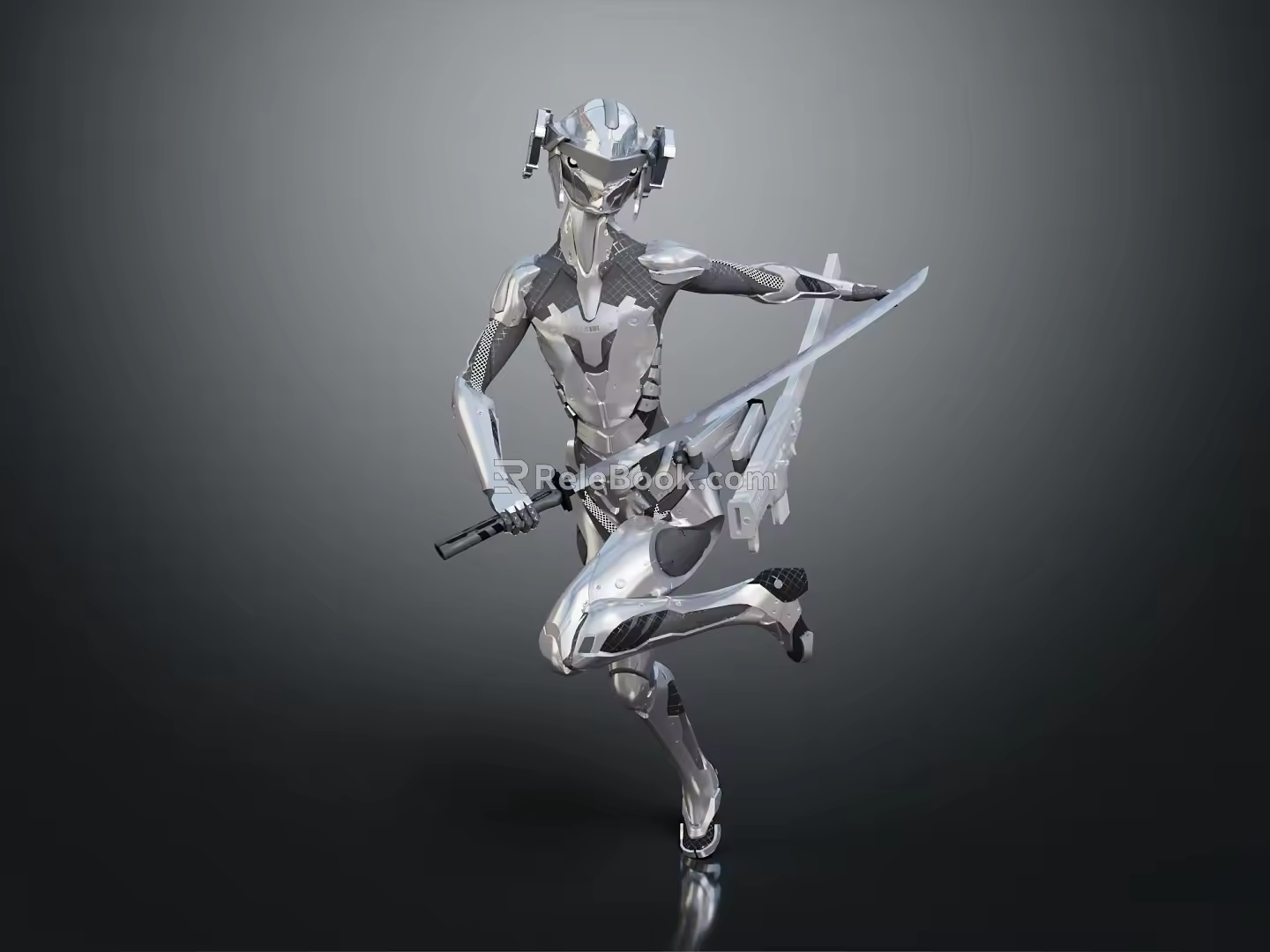 Modern robot character game character game character 3d model