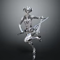 Modern robot character game character game character 3d model