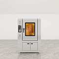 Stainless Steel Commercial Kitchen Oven With Glass Door And Digital Control Panel