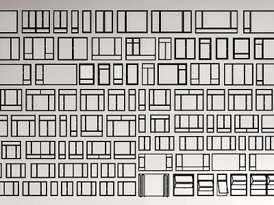 Casement Windows Collection Featuring Various Designs And Different Styles For Homes 3d model