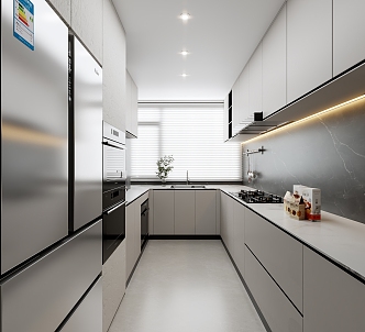 Modern Kitchen 3d model