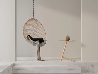 modern leisure chair 3d model