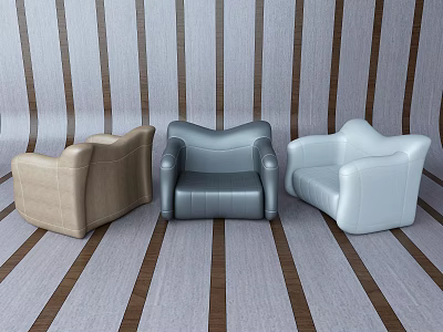 Modern Single Sofa Sofa 3d model Modern Single Sofa Sofa 3d model
