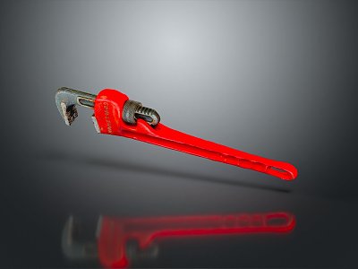 Pipe pliers vise bench vise wrench tool hardware tool processing tool furniture model