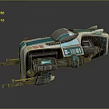 Advanced Cosmic Spacecraft Module With Blue White Design Mechanical Structure And B101