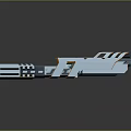 Modern Spaceship Spacecraft 3d model